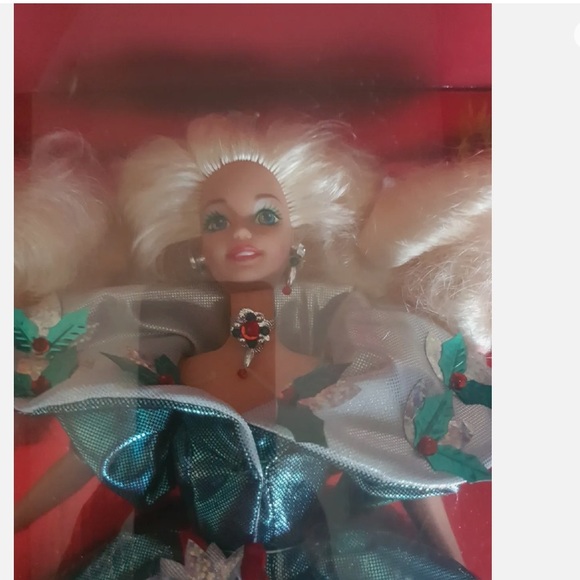 Brand new in box vintage 95 Special Edition Happy Holidays Barbie, brand new, - Picture 2 of 5